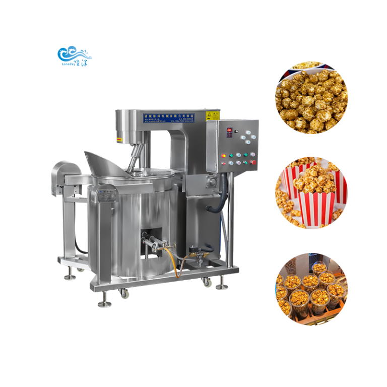 Gas-Powered Popcorn Machine