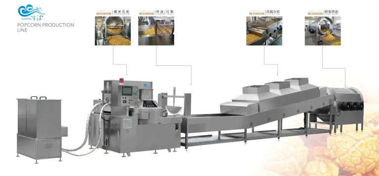 Intelligent & High-Efficiency Industrial Popcorn Production Line